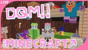 🦈【Minecraft(DQM)】念願のドラクエMOD復活だあああああ【雛森ひまめ/新人Vtuber】