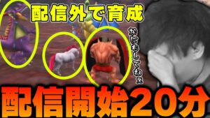【イルルカ】配信外で育てたモンスターが何もせず4んでいったシーン【2022/7/14】
