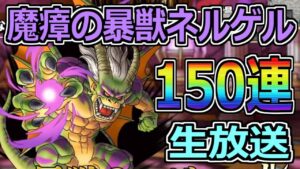【DQMSL】神回の8.5周年アニバーサリーフェス！超魔王ネルゲル150連+αガチャLIVE！！！