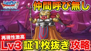 【DQMSL】邪竜の神に挑戦Lv3を証1枚抜きで再現性高く全ミッションコンプ解説!!【ドラクエ】
