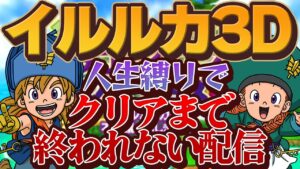 【イルルカ3D】人生縛りでクリアできるまで終われない配信