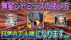 【DQMSL】必見！無星の魔鳥ジャミラスは自然パで最強です！！！