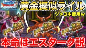 【DQMSL】調整エスタークによる黄金擬似ライルパが完成しました【ドラクエ】