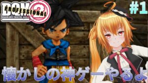 無銭乗車から始まる冒険[ドラゴンクエストモンスターズジョーカー2プロフェッショナル] # 1