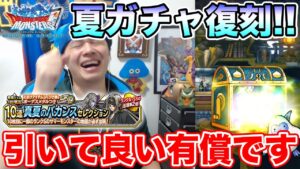 【DQMSL】このタイミングの夏ガチャは貴重!! 引いてもOK＆検討すべきガチャです!!【ドラクエ】