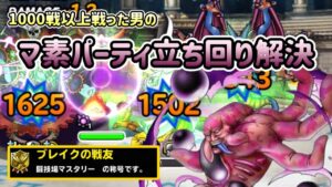 [DQMSL]計1000戦以上戦って極めた！？マ素パーティの立ち回り解説[ドラクエ][スーパーライト][マスターズGP]