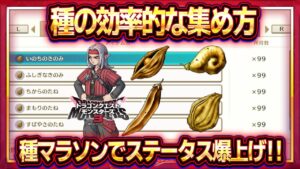 【DQM3体験版】種集め最高効率！種マラソンで最強モンスターを作ろう！たねときのみを集めまくれ！【ドラクエモンスターズ3】【ピサロザ】