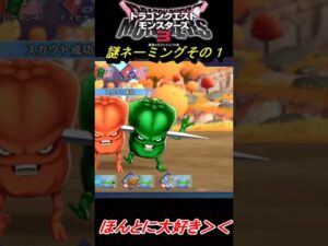 スカウトモンスターの名付けがおかしい件について  #shorts #dqm3 #ドラクエモンスターズ