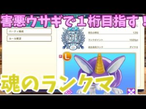 【ドラクエモンスターズ3】ついに光堕ち...　攻めと守りの２体で１２位からランクマやる！【DQM3】