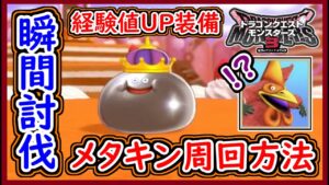 DQM3 メタルキング周回方法！レベル上げと金策！経験値アップ「修練のしるし」入手方法！専用「レッドシャモ」配合方法！メタキン周回を徹底解説！ドラクエモンスターズ3 攻略 実況プレイ【メイルス】
